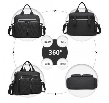 Mala de maternidade Preto