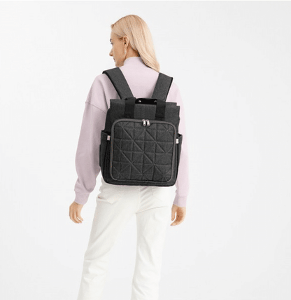 Mochila de maternidade Cinza escuro