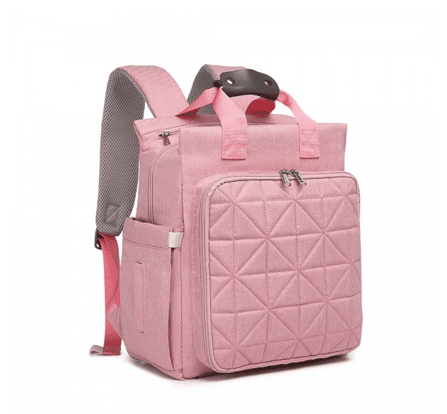 Mochila de maternidade Rosa