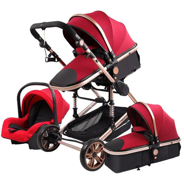 Carrinho de bebé Trio Mágico Vermelho